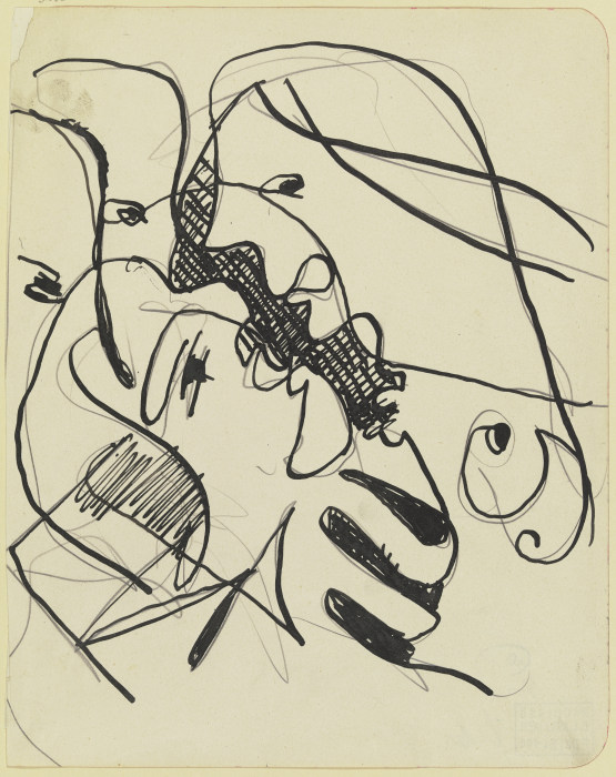Vier Köpfe von Ernst Ludwig Kirchner