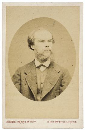 Porträt von Dichter Paul Verlaine (1844-1896)