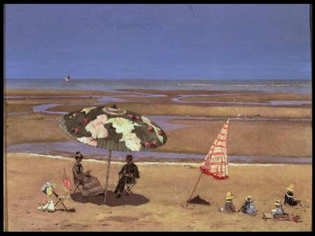 The Beach von Etienne Moreau-Nelaton