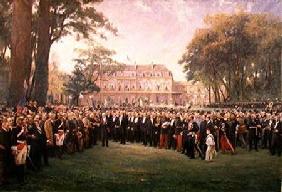 Reception of the Mayors of France at the Elysee Palace, 22nd September 1900 1904