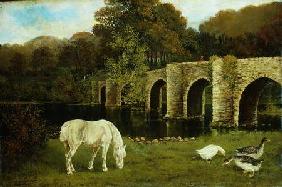 A Bridge over the River Stour 1884