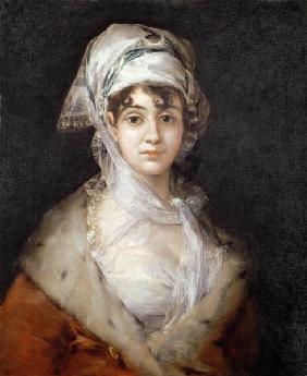 Portrait of Antonia Zarate 1810-11