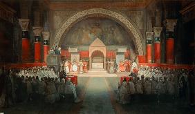 The Chapter of the Order of the Templars held at Paris, 22nd April 1147 1844