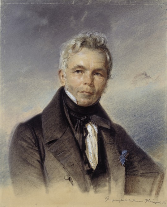 Bildnis Karl Friedrich Schinkel von Franz Krüger