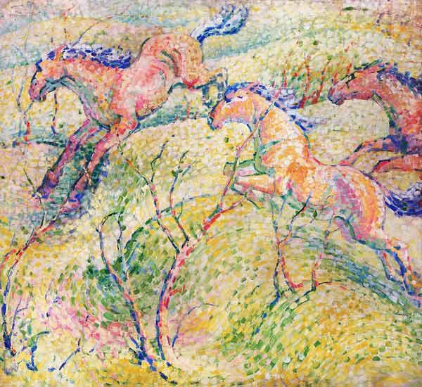 Springende Pferde 1910