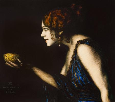 Tilla Durieux als Circe 1912