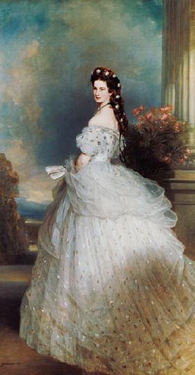 Kaiserin Elisabeth von Österreich (Sissi) 1865