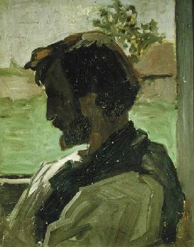 Self Portrait at Saint-Saveur 1868