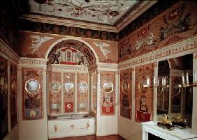 Interior of Napoleon's bathroom built in 1