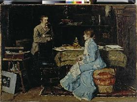 Im Atelier 1881
