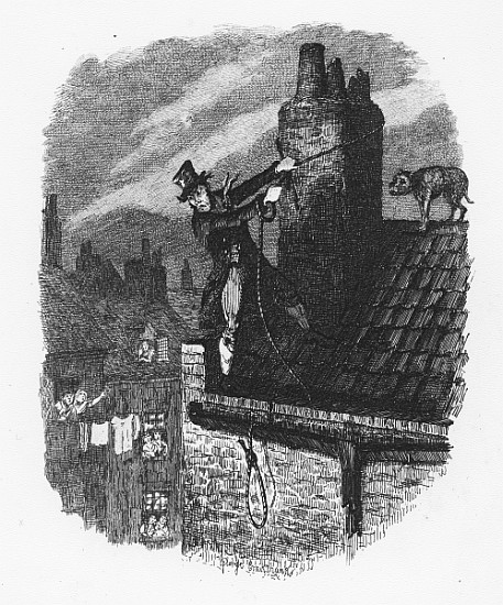 The last chance, from ''The Adventures of Oliver Twist'' Charles Dickens (1812-70) 1838 von George Cruikshank