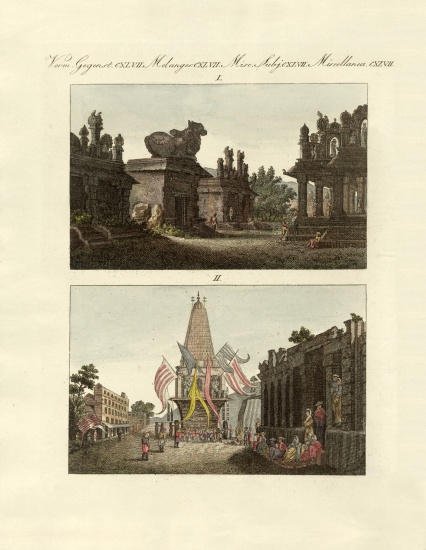 Indians curiosities von German School, (19th century)