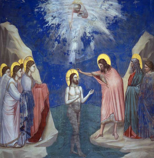 Taufe Christi von Giotto (di Bondone)
