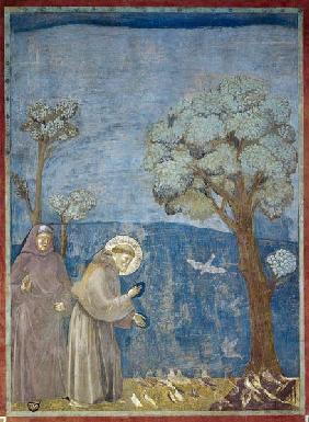St. Francis Preaching to the Birds 1297-99