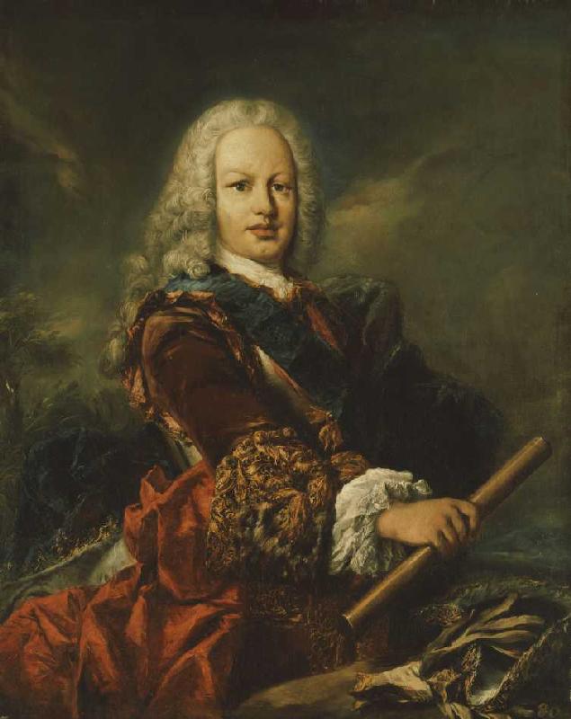 König Ferdinand VI von Spanien (1713-1759). von Giovanni Antonio Guardi