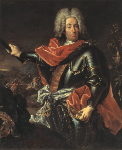 Portrait of Marshal Mattia von Schulemburg von Giovanni Antonio Guardi