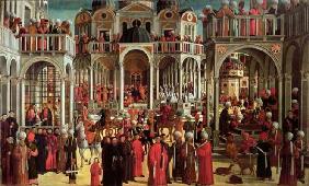 Episodes from the Life of Saint Mark, c.1525 (oil on canvas) 16th