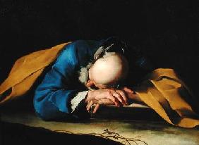 St. Peter or St. Jerome Sleeping c.1735-39