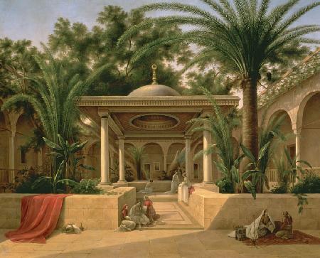 The Khabanija Fountain, Cairo 1845