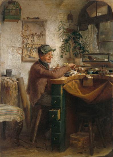 Der Goldschmied. 1861