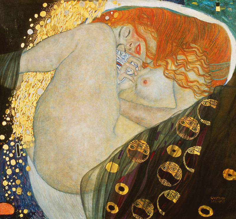 Bild:  Gustav Klimt - Danae I