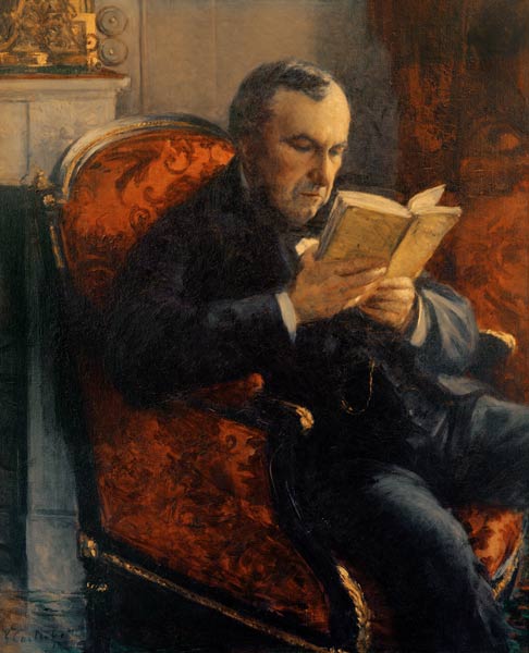 Portrait,  Eug?ne Daufresne von Gustave Caillebotte