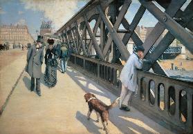 Auf der Europabrücke 1876