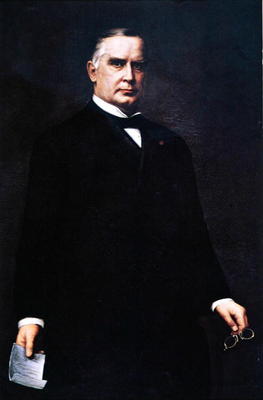 President William Mckinley (oil on canvas) von Harriet Murphy