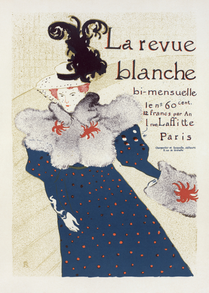 La Revue Blanche (1897) von Henri de Toulouse-Lautrec