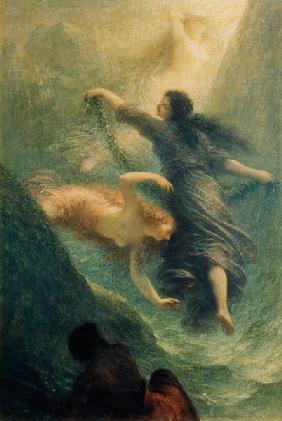 Rheingold, first scene 1888