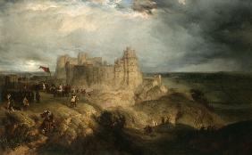 Nottingham Castle: King Charles I Raising his Standard 24th Augus