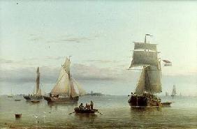 Calm on the Humber 1864