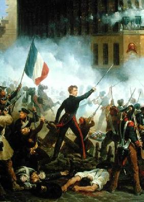 Battle in the Rue de Rohan, 28th July 1830 1831