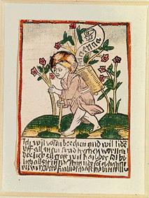 Das Jesuskind mit dem Tragekorb 1470