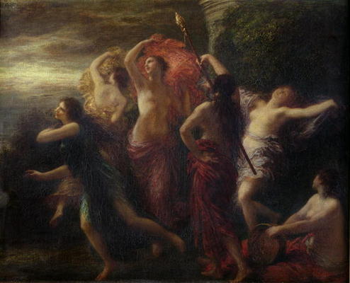 Dancers, 1891 (oil on canvas) von Ignace Henri Jean Fantin-Latour