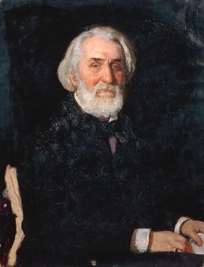 Portrait of Ivan S. Turgenev (1818-83) 1879