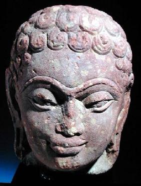 Head of a Jain Tirthankara, Mathura Region, Kushan period 3rd-4th ce