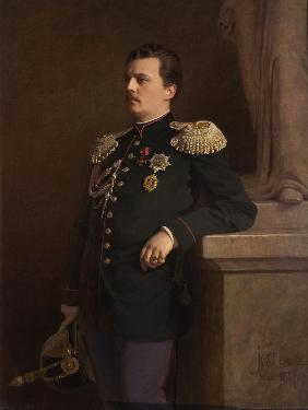 Porträt von Großfürst Wladimir Alexandrowitsch von Russland (1847-1909)