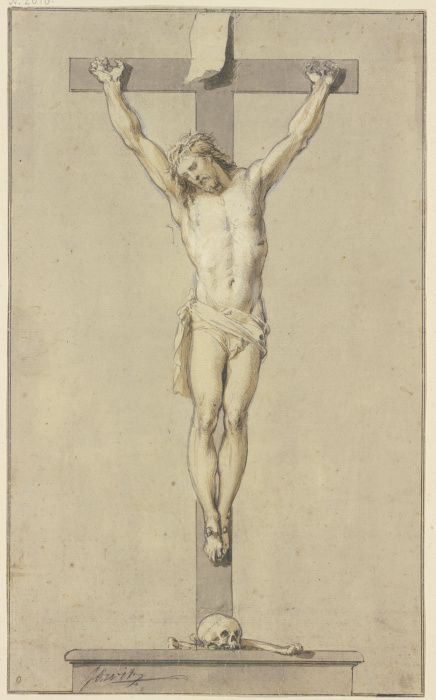 Christus am Kreuz von Jacob de Wit