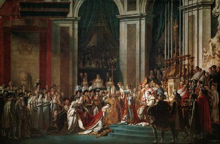 Napoleon krönt Kaiserin Joséphine 1805/07