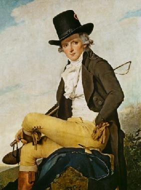 Portrait of Pierre Seriziat (1757-1847) the artist's brother-in-law 1795