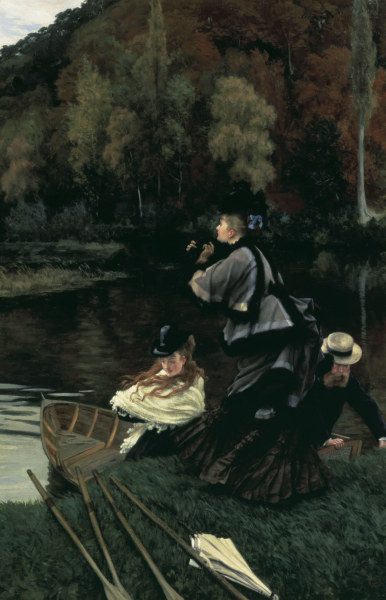 J.Tissot, Autumn on the Thames /painting von James Jacques Tissot