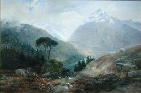 The View Toward the Fenderthal, Tyrol 1870