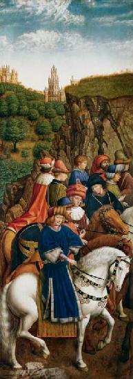 Genter Altar - Die gerechten Richter 1432