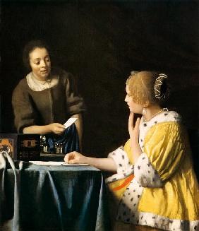Mätresse und ein Dienstmädchen 1667-68