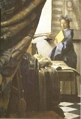 The Painter in his Studio 1665-6
