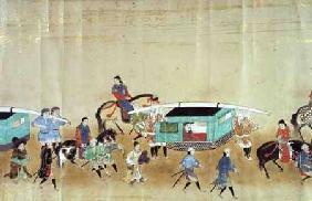 Part of the Sixth Korean Embassy to Japan in Meireki 1 at the time of Tokugawa Ietsuna's succession 1655-57