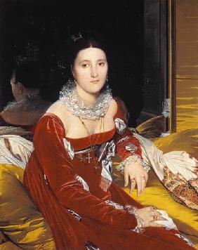 Portrait Marie Marcoz, spätere Vicomtesse de Senonnes 1814