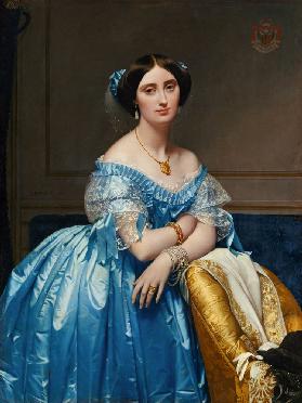 Portrait of the Princesse de Broglie 1853