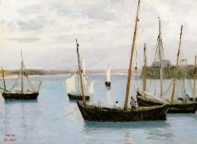 Granville, Fishing Boats c.1860